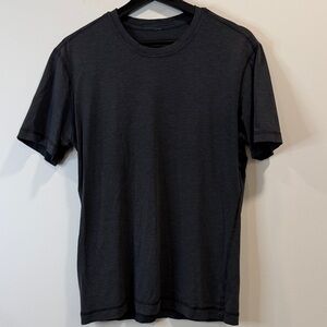 lululemon athletica Charcoal Short Sleeve Crew Tee